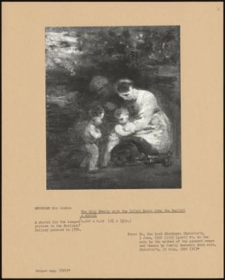 The Holy Family with the Infant Saint John the Baptist a Sketch