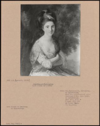 Portrait Of Miss Linley