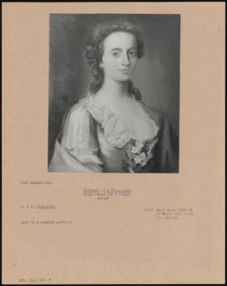 Portrait Of A Young Lady