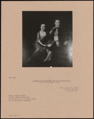 Portrait Of Charles Ray And His Sister,Frances