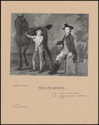 Man With Horse And Groom