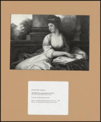 Portrait Of A Lady With A Book