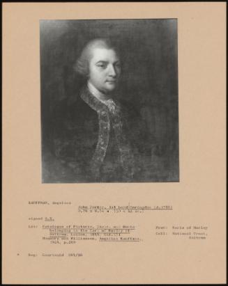 John Parker, 1st Lord Boringdon (D. 1788)