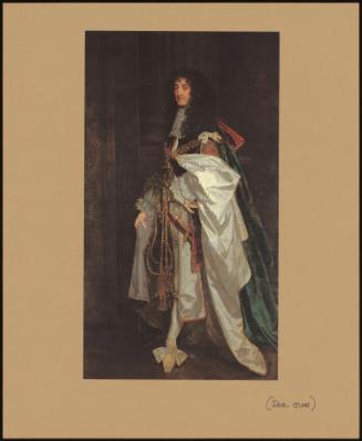 Portrait Of Prince Rupert Of The Rhine (1619-1682) In Garter Robes, With The Chain Of The Order Of St George