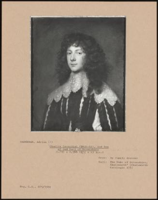 Charles Cavendish (1620-49), 2nd Son Of 2nd Earl Of Devonshire