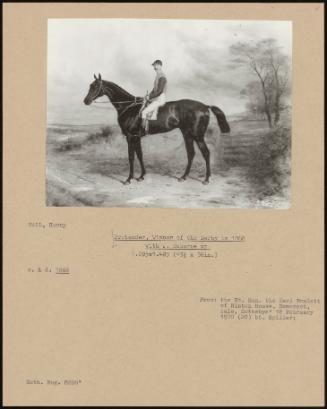 Pretender, Winner Of The Derby In 1868 With J. Osborne Up