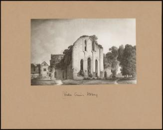 Valle Crucis Abbey Nr. Llangollen On The River Dec, North Wales.