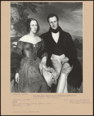 Mr. And Mrs. Earle In An Extensive Landscape