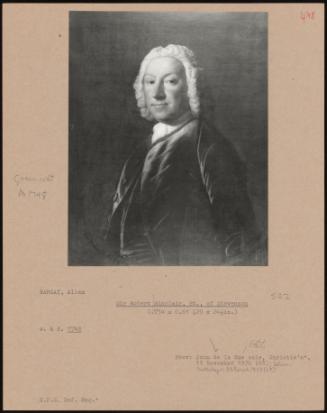 Sir Robert Sinclair, Bt., of Stevenson