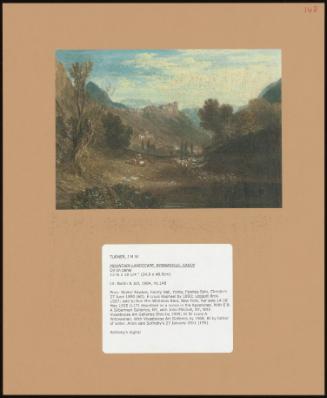 Mountain Landscape, Bonneville, Savoy