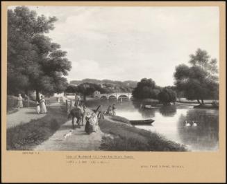 View Of Richmond Hill From The River Thames