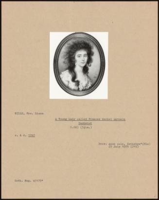 A Young Lady Called Frances Rachel Antonia Dashwood