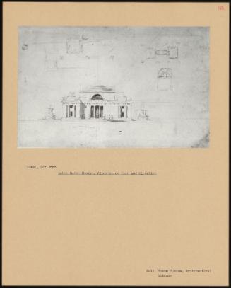 Water Works Design, Alternative Plan And Elevation