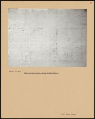 Villa Lante, Bagnaia, Plans Of Main Floors