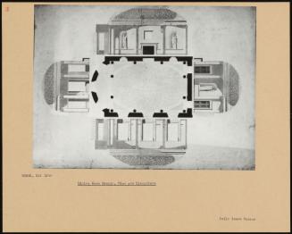 Dining Room Design, Plan And Elevations