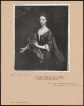 Elizabeth, Countess Of Aylesford, Wife Of The 1st Earl Of Aylesford.