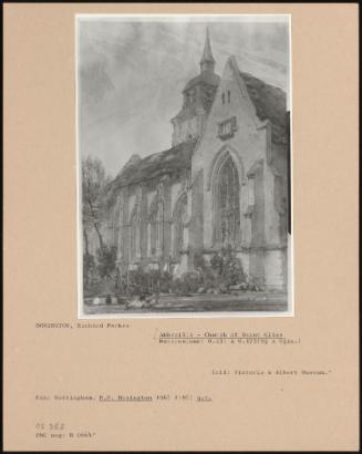 Abbeville - Church Of Saint Giles