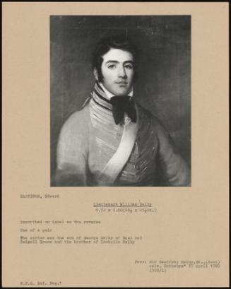 Lieutenant William Selby