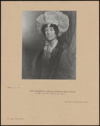 Mary Goldfinch, Wife To Colonel John Scobell