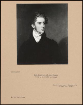 Bust-Portrait Of Lord Byron