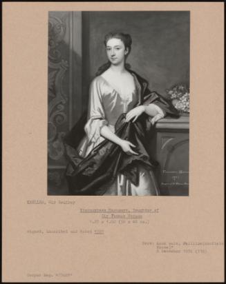 Viscountess Harcourt, Daughter Of Sir Thomas Vernon