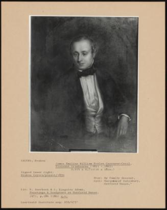 James Emilius William Evelyn Gascoyne-Cecil, Viscount Cranborne (1821 - 1865)