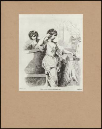 Woman At Her Dressing Table