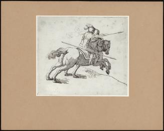 Two Soldiers Galloping