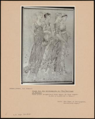 Study For The Bridesmaids In The Marriage Of Psyche