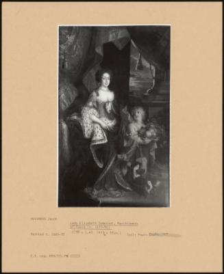 Lady Elizabeth Somerset, Marchioness Of Powis (C. 1633 -91)