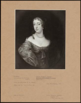 Called Frances (Stuart) Duchess Of Richmond & Lennox 1684 - 1702
