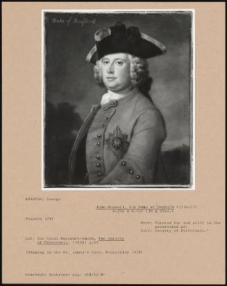 John Russel, 4th Duke Of Bedford (1710-71)