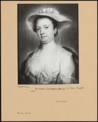 Mary Knapton, Nee Chadwyck, Wife Of Odber Knapton