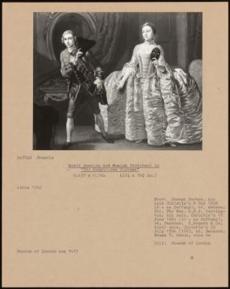 David Garrick And Hannah Pritchard In "The Suspicious Husband"