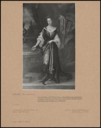 Cassandra (Middleton), Duchess Of Chandos (1670-1735), Sister Of 1st Lord Middleton M. 1713 1st Duke Of Chandos