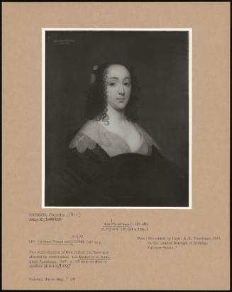 Ann Fanshawe (1625-80)