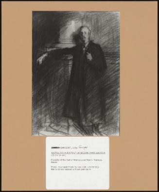 Sketch For A Portrait Of Arthur James Balfour
