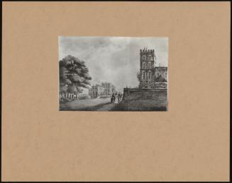 Windsor Castle: The Queen's Lodge And South East Tower, 1787