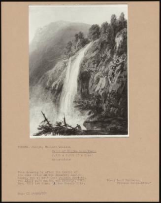 Falls Of Velino Near Terni