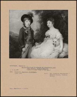 Prince William Frederick Of Gloucester And His Sister, Sophia Matilda