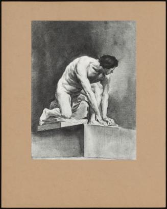 Academic Study, From The Life, Male Nude.