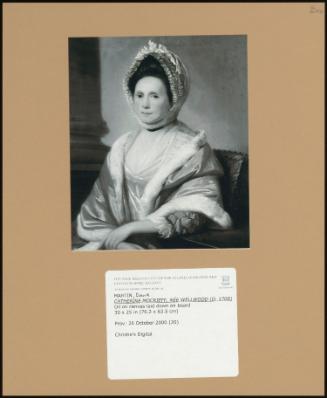 Catherine Mocrieff, Nee Wellwood (d. 1768)