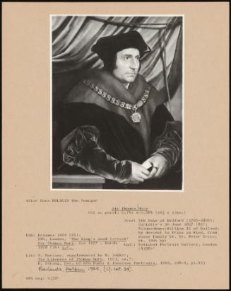 Sir Thomas More