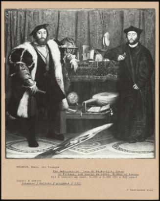 The Ambassadors: Jean De Dinteville, Sieur De Polissy, And George De Selve, Bishop Of Lavour