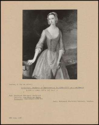 Catherine, Duchess Of Queensberry (C. 1707-1777) As A Milkmaid