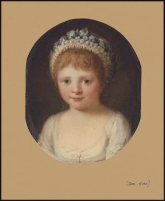 Portrait Of A Girl, Possibly Theresa Robinson (1775-1856), Daughter Of John Parker, 1st Lord Boringdon, In A White Dress