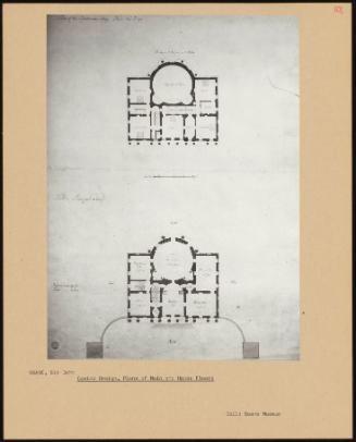 Casino Design, Plans Of Main And Upper Floors