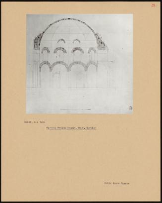 Minerva Medica Temple, Rome, Section