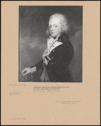 Admiral Of The Hon. Henry Curzon, Son Of The 1st Lord Scarsdale