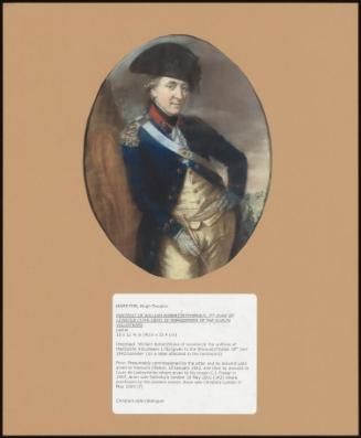 Portrait Of William Robert Fitzgerald, 2nd Duke Of Leinster (1749-1804) In The Uniform Of The Dublin Volunteers